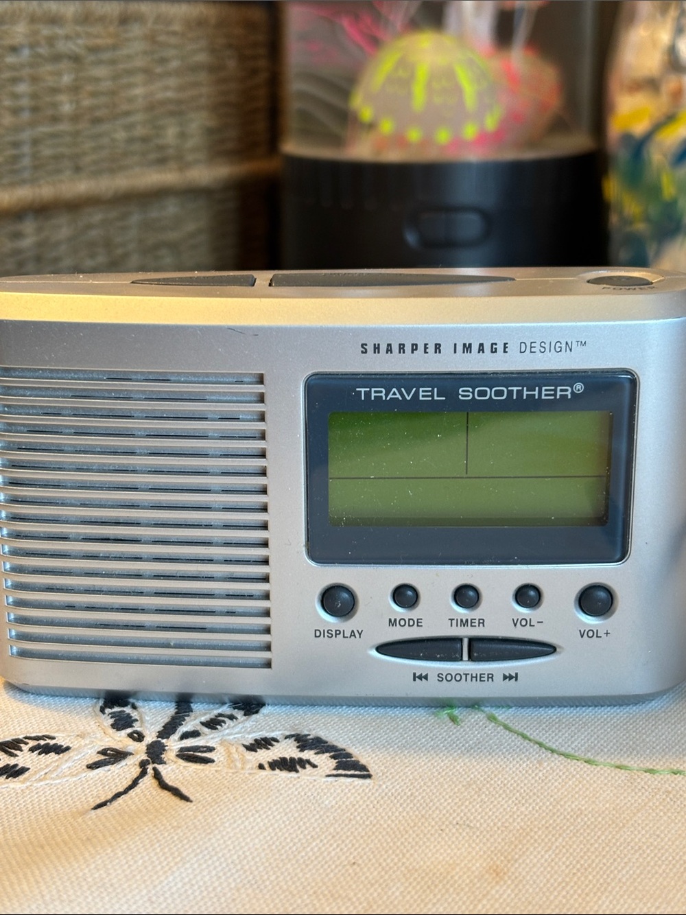 EUC VINTAGE Sharper Image Design Travel Soother 20 (Model SI601), a portable sou